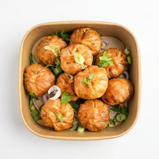 Fried Momo.